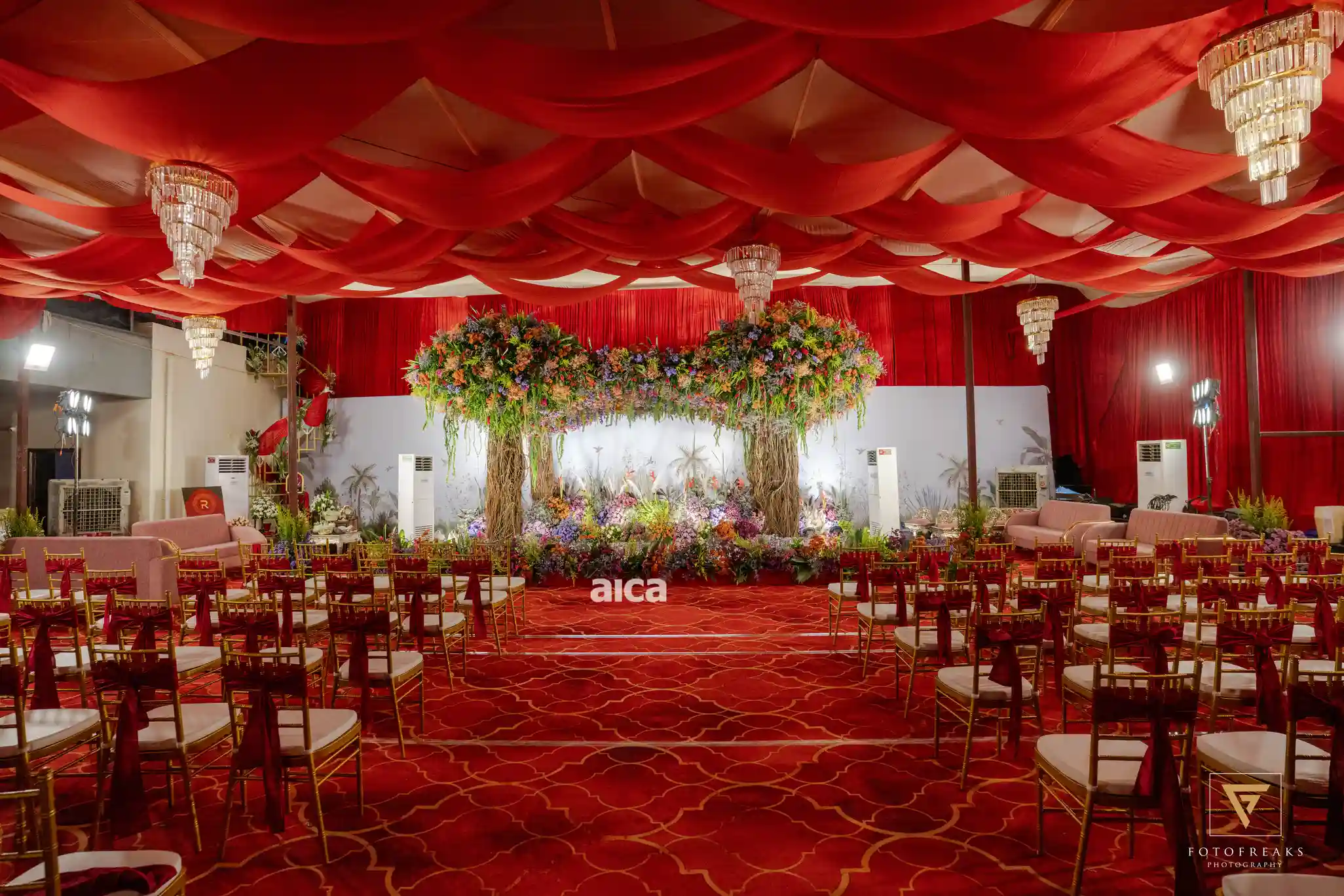 Ananta Vaishnavam Engagement Decoration by AICA Events